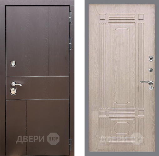 Дверь Стоп УРБАН ФЛ-2 Беленый дуб в Зеленоград