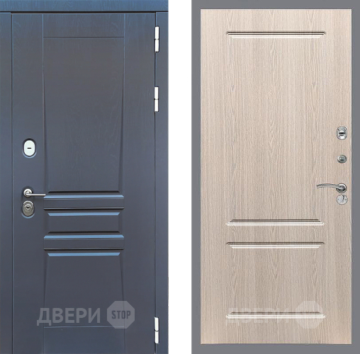 Дверь Стоп ПЛАТИНУМ ФЛ-117 Беленый дуб в Зеленоград