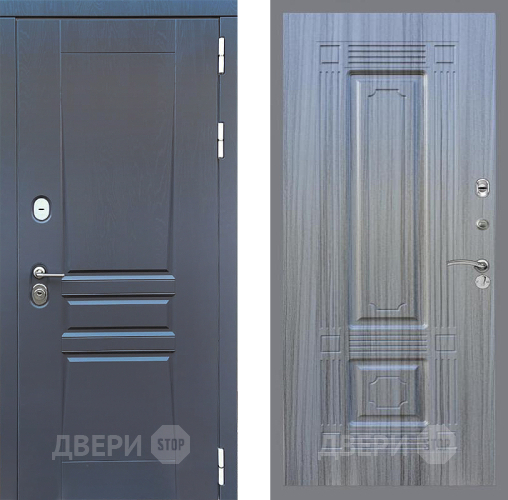 Входная металлическая Дверь Стоп ПЛАТИНУМ ФЛ-2 Сандал грей в Зеленоград