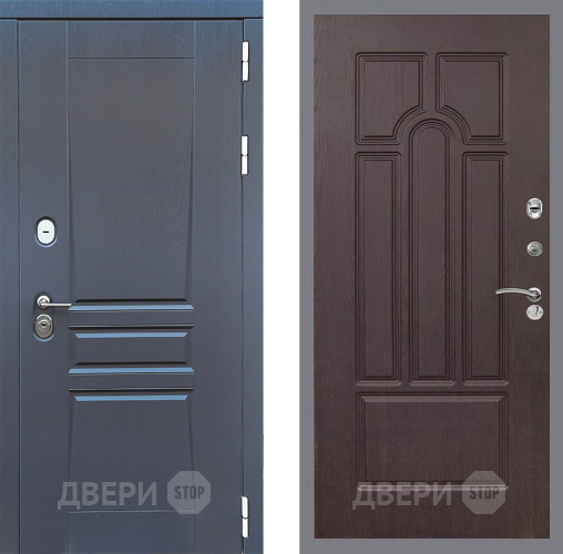 Входная металлическая Дверь Стоп ПЛАТИНУМ ФЛ-58 Венге в Зеленоград