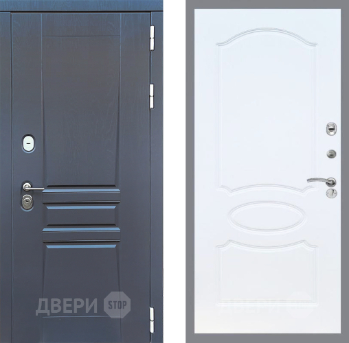 Дверь Стоп ПЛАТИНУМ ФЛ-128 Белый ясень в Зеленоград