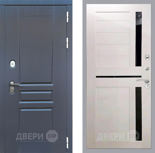Входная металлическая Дверь Стоп ПЛАТИНУМ СБ-18 Лиственница беж в Зеленоград