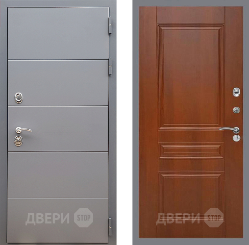 Дверь Стоп АРТ ГРАФИТ ФЛ-243 Итальянский орех в Зеленоград