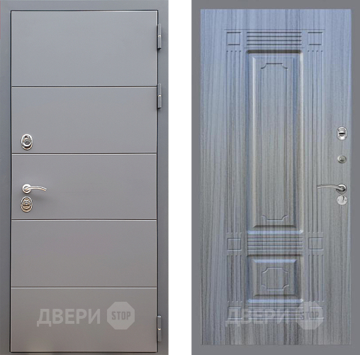 Дверь Стоп АРТ ГРАФИТ ФЛ-2 Сандал грей в Зеленоград