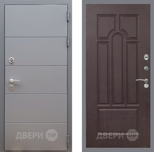 Дверь Стоп АРТ ГРАФИТ ФЛ-58 Венге в Зеленоград