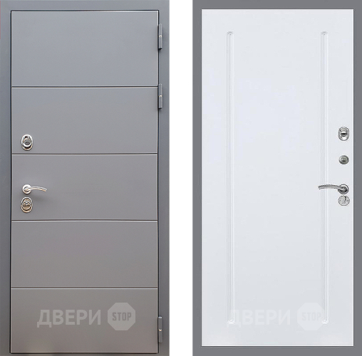 Дверь Стоп АРТ ГРАФИТ ФЛ-68 Силк Сноу в Зеленоград
