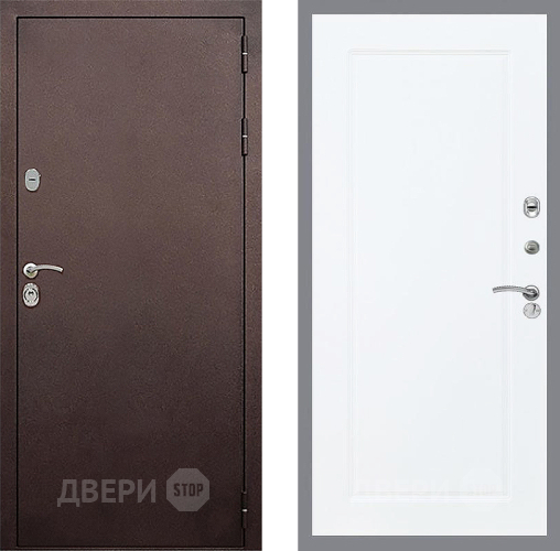 Входная металлическая Дверь Стоп КЛАССИК Медь ФЛ-119 Силк Сноу в Зеленоград