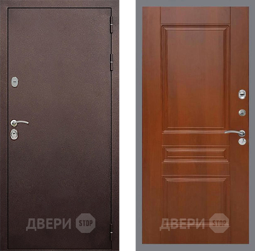 Дверь Стоп КЛАССИК Медь ФЛ-243 Итальянский орех в Зеленоград