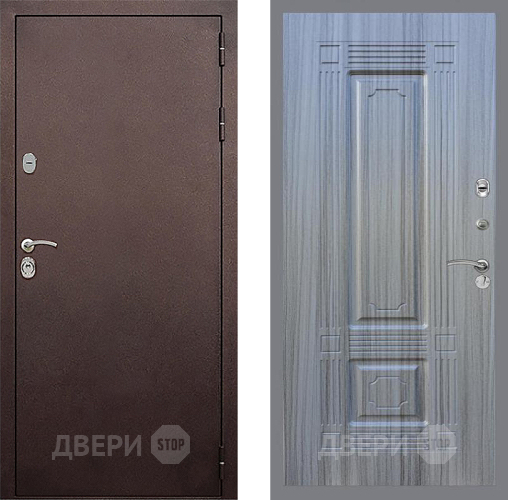 Дверь Стоп КЛАССИК Медь ФЛ-2 Сандал грей в Зеленоград