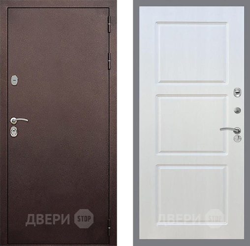 Дверь Стоп КЛАССИК Медь ФЛ-3 Лиственница беж в Зеленоград