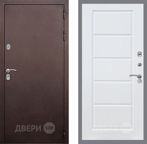 Дверь Стоп КЛАССИК Медь ФЛ-39 Силк Сноу в Зеленоград