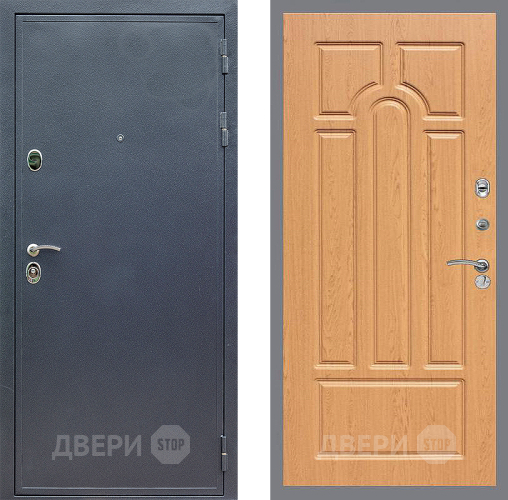 Входная металлическая Дверь Стоп СИЛЬВЕР ФЛ-58 Дуб в Зеленоград