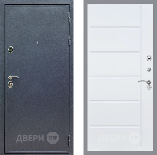 Входная металлическая Дверь Стоп СИЛЬВЕР ФЛ-102 Белый ясень в Зеленоград