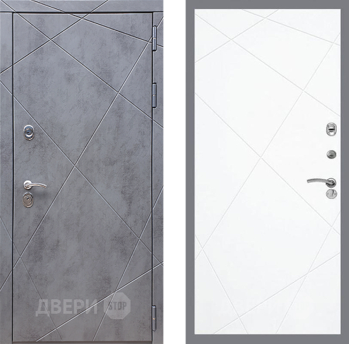 Дверь Стоп Лучи ФЛ-291 Силк Сноу в Зеленоград