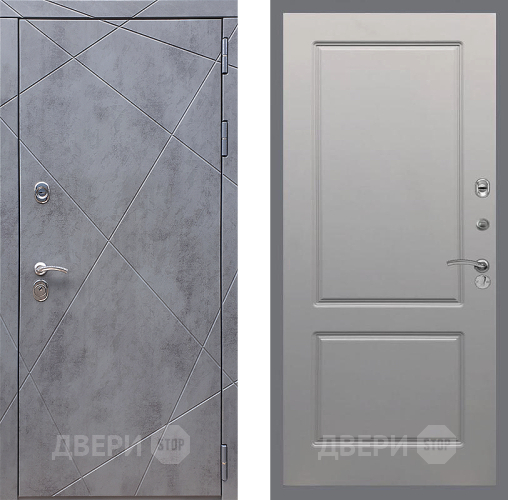 Дверь Стоп Лучи ФЛ-117 Грей софт в Зеленоград