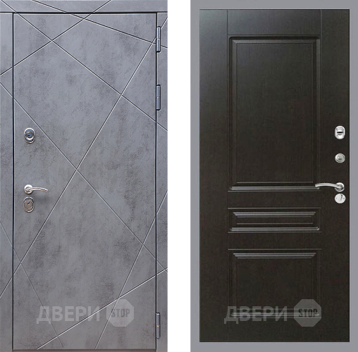 Дверь Стоп Лучи ФЛ-243 Венге в Зеленоград