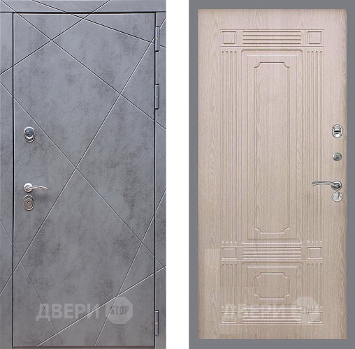 Дверь Стоп Лучи ФЛ-2 Беленый дуб в Зеленоград