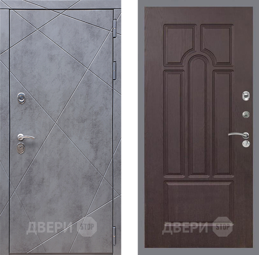 Входная металлическая Дверь Стоп Лучи ФЛ-58 Венге в Зеленоград
