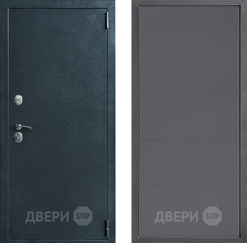 Входная металлическая Дверь Дверной континент ДК-70 Дизайн ФЛ-649 Графит софт в Зеленоград
