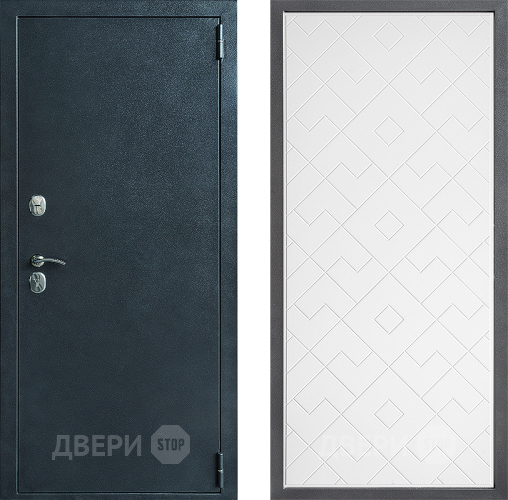 Дверь Дверной континент ДК-70 Дизайн ФЛ-Тиффани Белый софт в Зеленоград