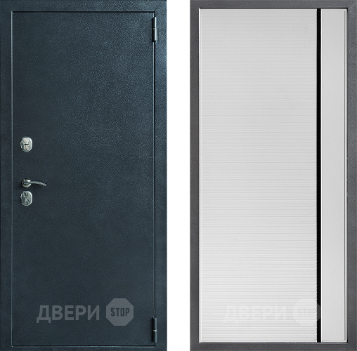 Дверь Дверной континент ДК-70 Дизайн ФЛ-757 Черное Стекло Софт милк в Зеленоград