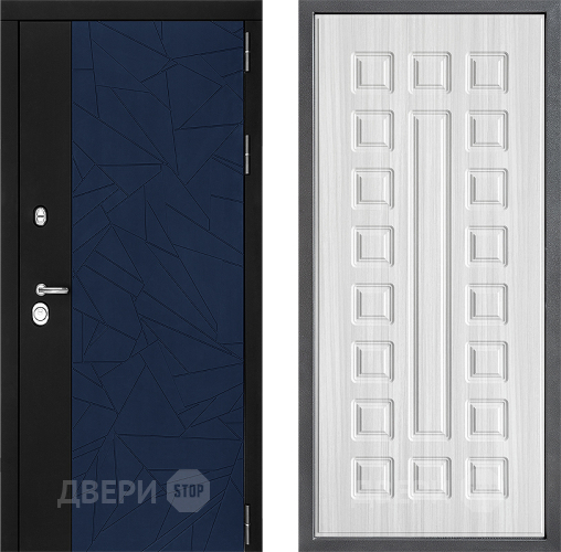 Входная металлическая Дверь Дверной континент ДК-9 ФЛ-183 Сандал белый в Зеленоград