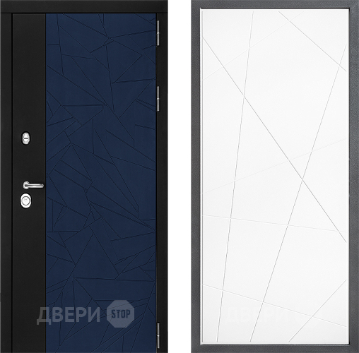 Входная металлическая Дверь Дверной континент ДК-9 ФЛ-655 Белый софт в Зеленоград