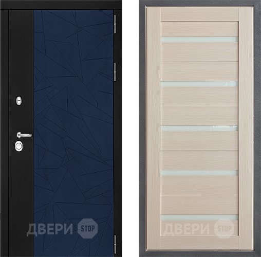 Входная металлическая Дверь Дверной континент ДК-9 ФЛ-47 Лиственница белая в Зеленоград