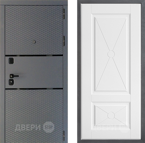 Входная металлическая Дверь Дверной континент Диамант Дизайн ФЛ-617 Софт милк в Зеленоград
