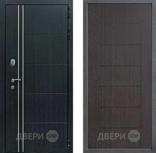 Дверь Дверной континент Теплолюкс Дизайн ФЛ-Лайн Венге в Зеленоград