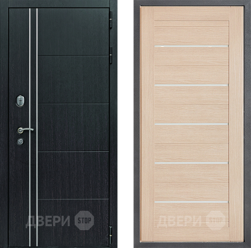 Входная металлическая Дверь Дверной континент Теплолюкс Дизайн ФЛ-46 Капучино в Зеленоград