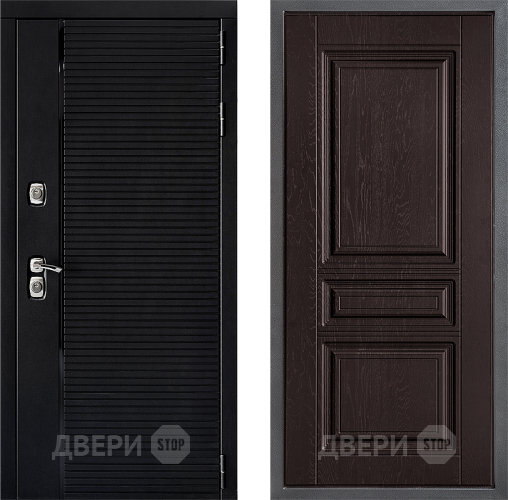 Дверь Дверной континент ДК-1 ФЛ-243 Дуб шоколадный в Зеленоград