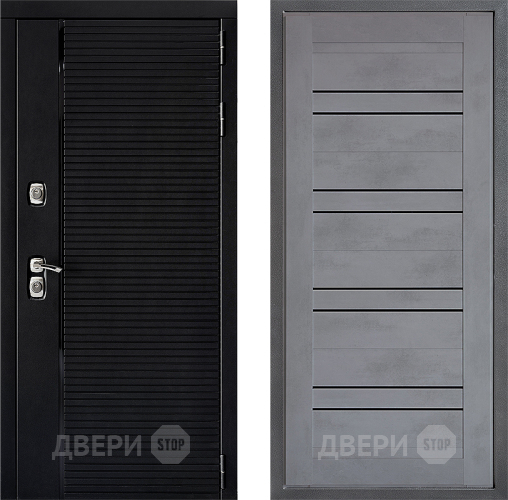 Дверь Дверной континент ДК-1 ФЛ-49 Бетон серый в Зеленоград