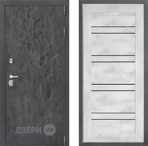 Дверь Дверной континент ДК-3/713 ФЛ-49 Бетон снежный в Зеленоград