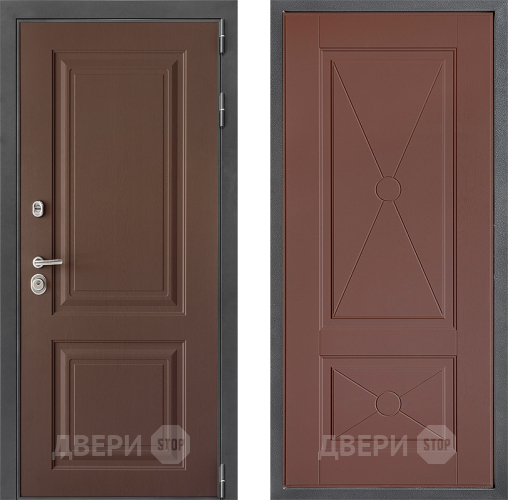 Дверь Дверной континент ДК-3/729 ФЛ-617 Ясень шоколадный в Зеленоград