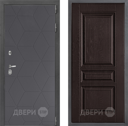 Дверь Дверной континент ДК-3/744 ФЛ-243 Дуб шоколадный в Зеленоград