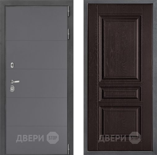 Дверь Дверной континент ДК-3/649 ФЛ-243 Дуб шоколадный в Зеленоград