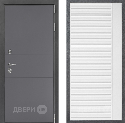 Дверь Дверной континент ДК-3/649 ФЛ-757 Белое Стекло Софт милк в Зеленоград