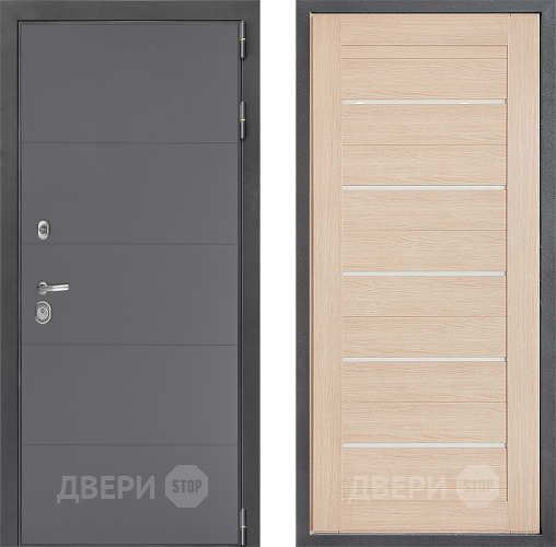 Входная металлическая Дверь Дверной континент ДК-3/649 ФЛ-46 Капучино в Зеленоград