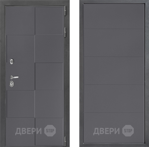 Дверь Дверной континент ДК-3/606 ФЛ-649 Графит софт в Зеленоград