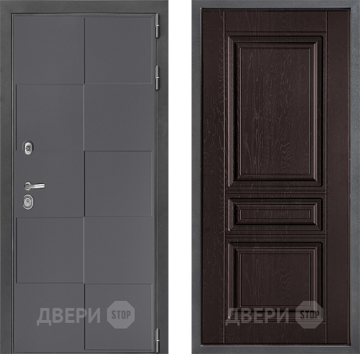 Дверь Дверной континент ДК-3/606 ФЛ-243 Дуб шоколадный в Зеленоград