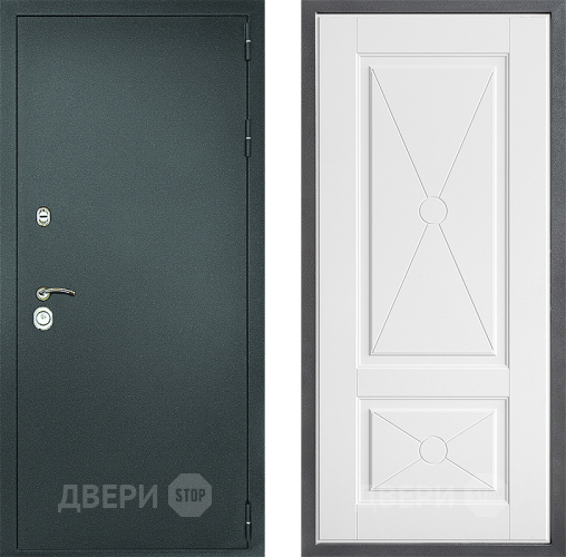 Дверь Дверной континент Рубикон Серебро Дизайн ФЛ-617 Софт милк в Зеленоград