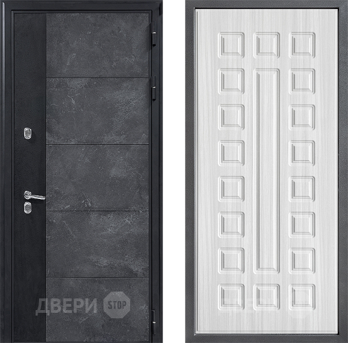 Входная металлическая Дверь Дверной континент ДК-15 Бетон ТЕРМО ФЛ-183 Сандал белый в Зеленоград