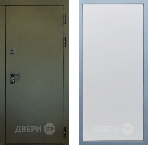 Входная металлическая Дверь Дива МД-61 Н-1 Белый в Зеленоград