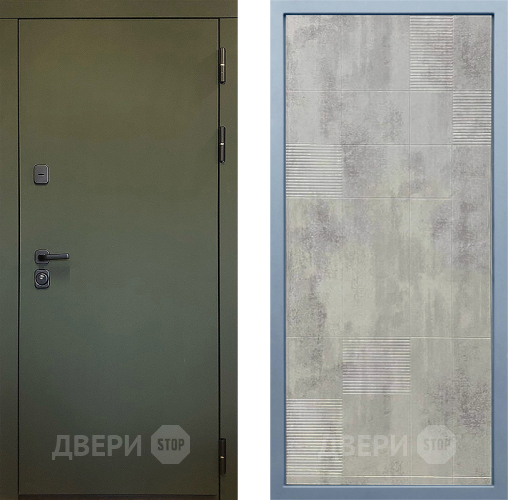 Дверь Дива МД-61 Д-4 Бетон темный в Зеленоград