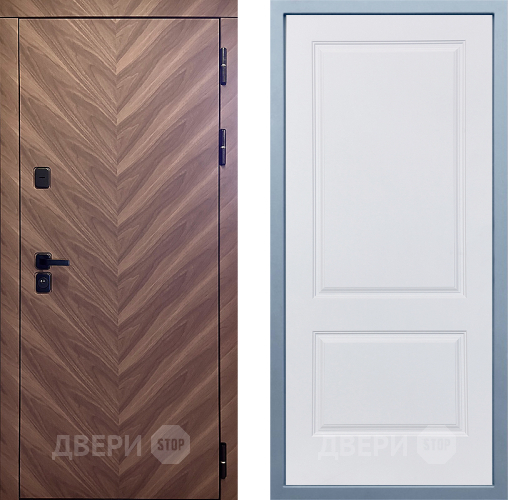 Входная металлическая Дверь Дива МД-98 Д-7 Белый в Зеленоград