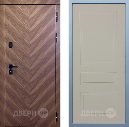 Входная металлическая Дверь Дива МД-98 Н-7 Шампань в Зеленоград