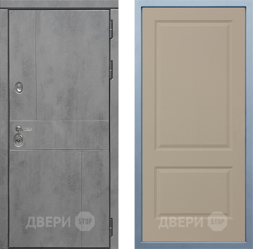 Входная металлическая Дверь Дива МД-48 Д-7 Шампань в Зеленоград