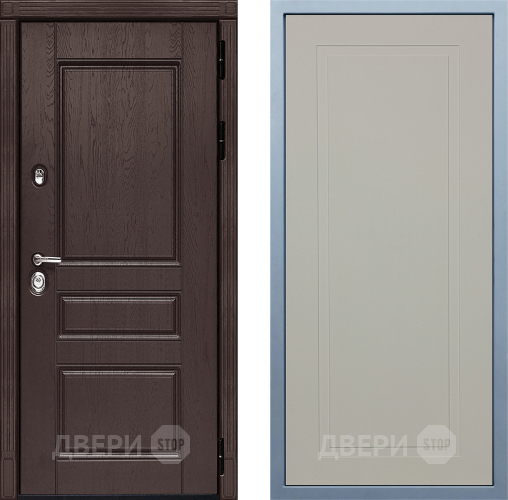 Входная металлическая Дверь Дива МД-90 Н-10 Шампань в Зеленоград