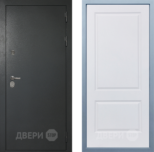 Дверь Дива МД-40 Титан Д-7 Белый в Зеленоград